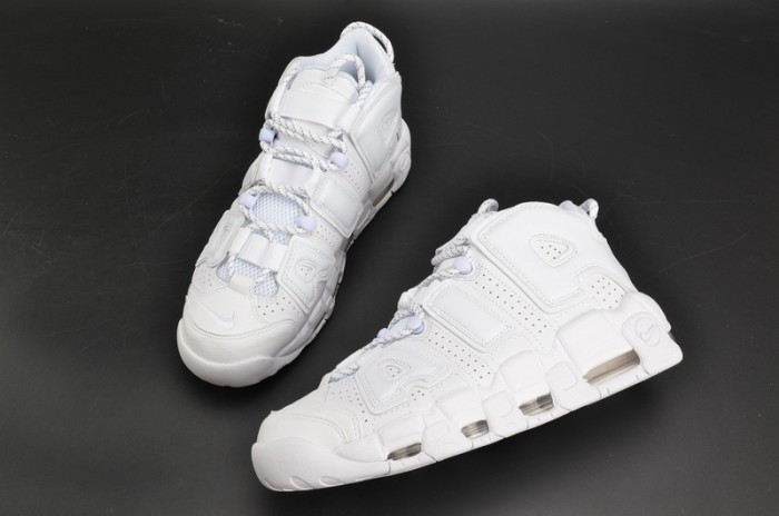 Nike Air More Uptempo "Triple White" mens 921948-100