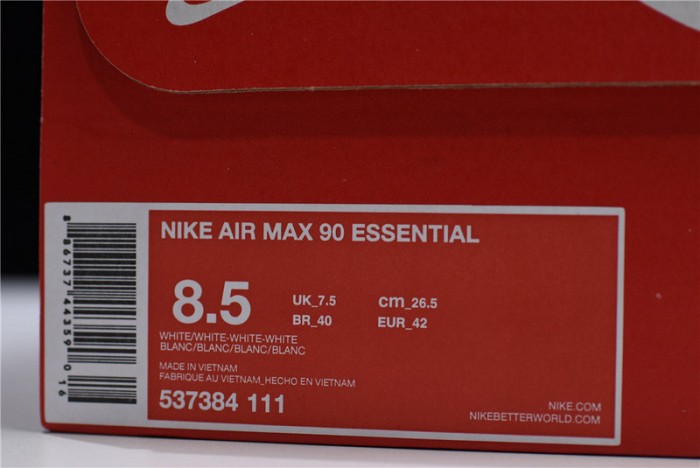 Nike Air Max 90 Essential | White 537384-111
