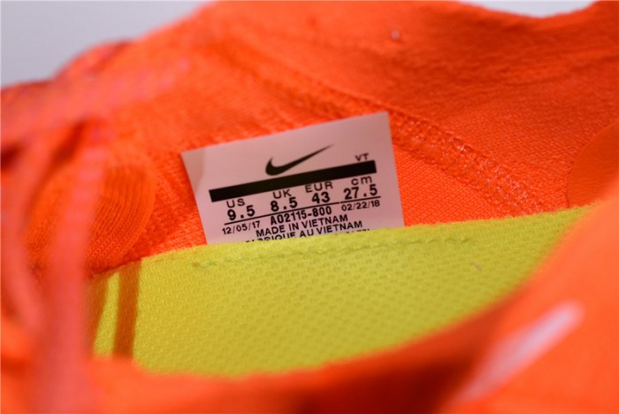 Nike x Off-White Zoom Fly Mercurial Flyknit Total Orange MENS AO2115-800