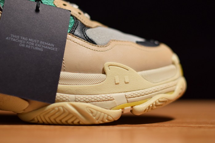 BLG TRIPLE S W06E1-1000 BEIGE/GREEN-YELLOW