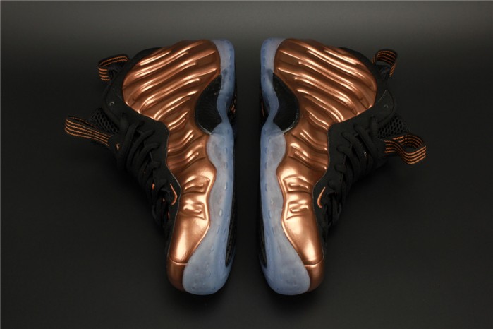 Nike Air Foamposite One "Copper" Black/ Metallic mens 314996-007