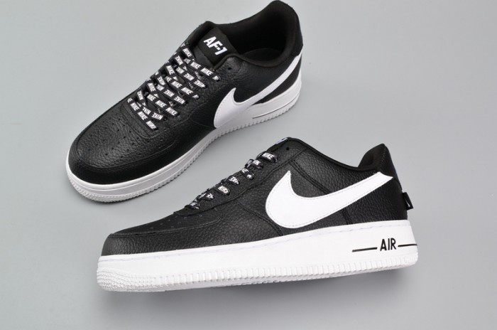 Nike Air Force 1 ´07 LV8 823511-007 NBA Pack Black/White Shoes 823511-007