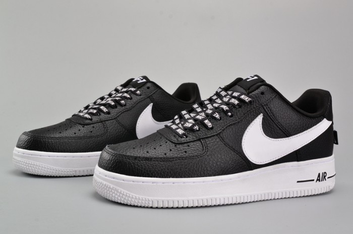 Nike Air Force 1 ´07 LV8 823511-007 NBA Pack Black/White Shoes 823511-007