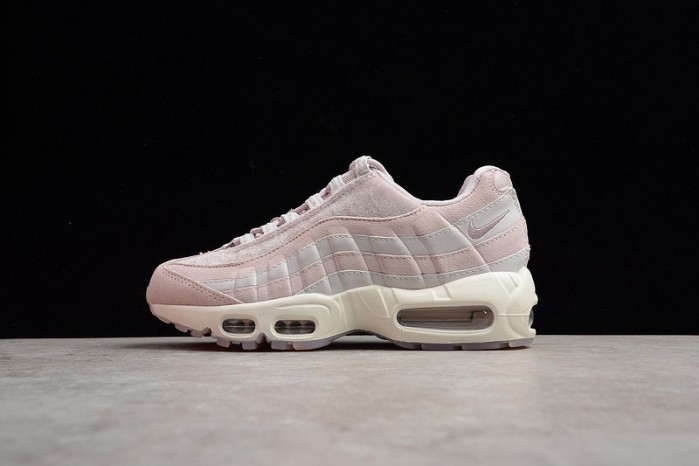 NIKE womens AIR MAX 95 DELUXE "PARTICLE ROSE" Particle Rose AA1103-600