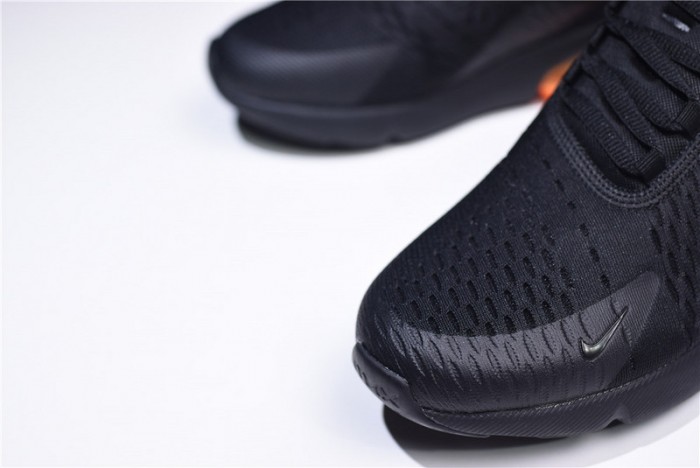 NIKE mens AIR MAX 270 "Tonal Orange" black AH8050-008
