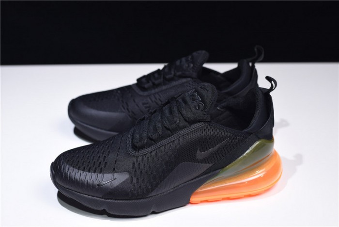 NIKE mens AIR MAX 270 "Tonal Orange" black AH8050-008