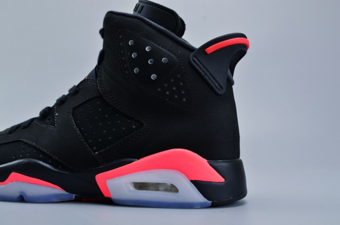 AIR JORDAN 6 RETRO "INFRARED 2014" black mens 384664-023