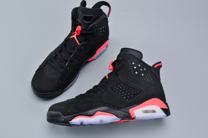 AIR JORDAN 6 RETRO "INFRARED 2014" black mens 384664-023
