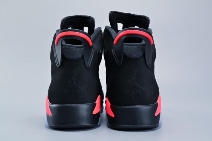 AIR JORDAN 6 RETRO "INFRARED 2014" black mens 384664-023