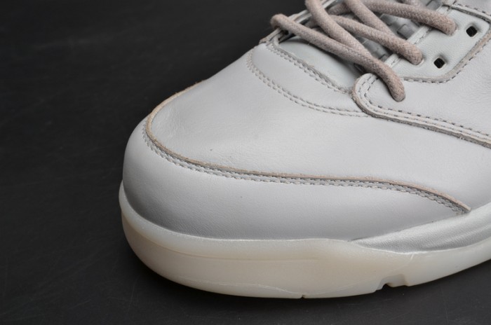 Air Jordan 5 Premium "Pure Platinum" white mens 881432-003
