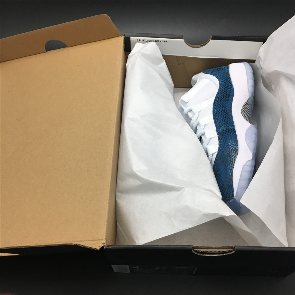 Jordan 11 Retro Low Snake Navy (2019) - CD6846-102