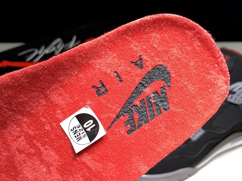 Jordan 4 Bred/ Black Cement (2019) - 308497-060
