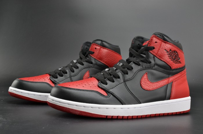 Air Jordan 1 Retro High OG "Banned" red mens 555088-001