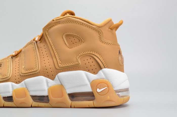 Nike Air More Uptempo PRM "Wheat" Brown mens AA4060-200