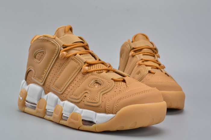 Nike Air More Uptempo PRM "Wheat" Brown mens AA4060-200