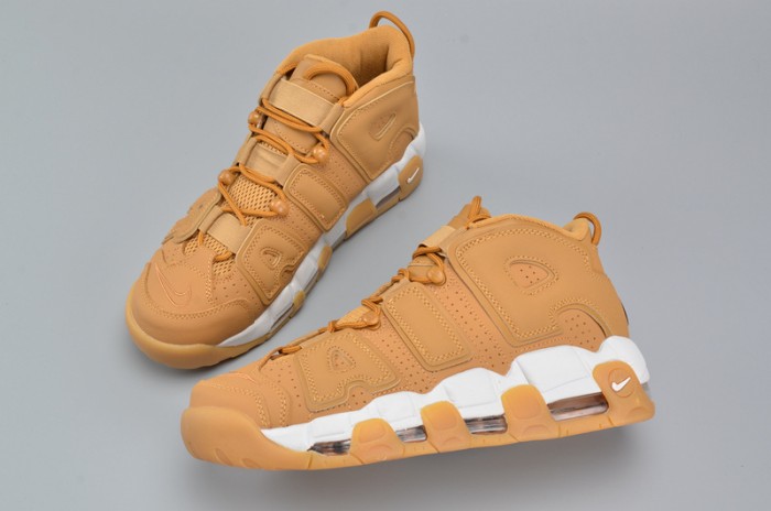 Nike Air More Uptempo PRM "Wheat" Brown mens AA4060-200