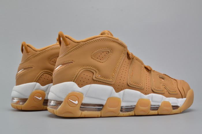 Nike Air More Uptempo PRM "Wheat" Brown mens AA4060-200