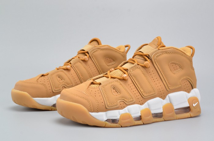 Nike Air More Uptempo PRM "Wheat" Brown mens AA4060-200