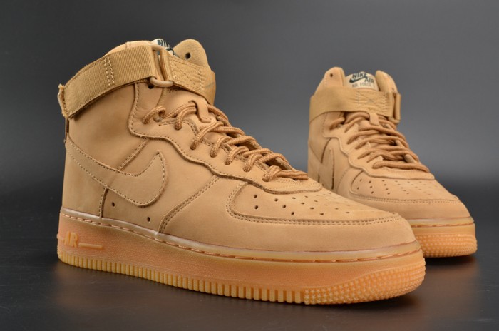 NIKE AIR FORCE 1 HIGH "FLAX" 882096-200