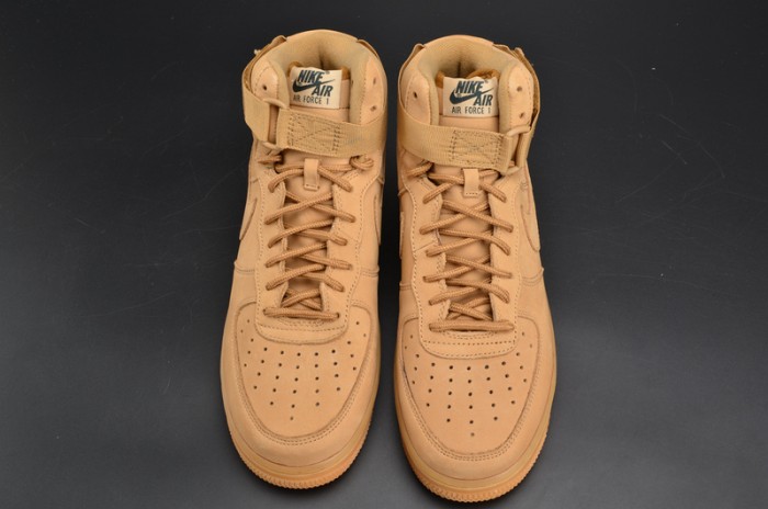 NIKE AIR FORCE 1 HIGH "FLAX" 882096-200