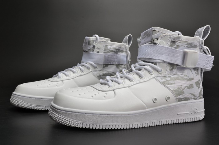 Nike SF-AF1 Mid"White Tiger Camo" mens AA1129-100