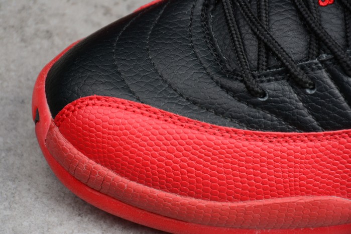 AIR JORDAN 12 "FLU GAME" Black/Varsity Red mens 130690-002