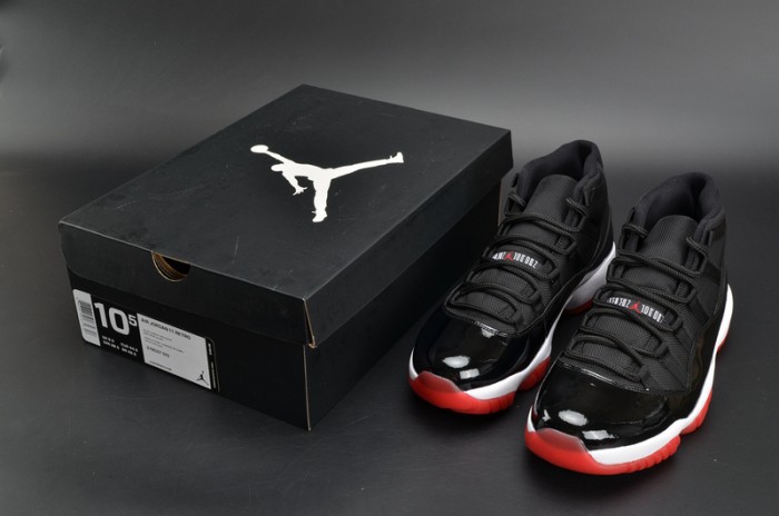 AIR JORDAN 11 RETRO (GS) "2012 RELEASE" black mens 378037-010