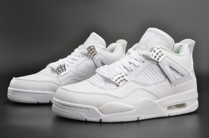 Air Jordan 4 Retro "Pure Money"  white mens 308497-100