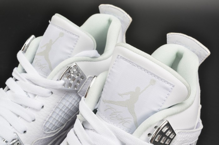 Air Jordan 4 Retro "Pure Money"  white mens 308497-100