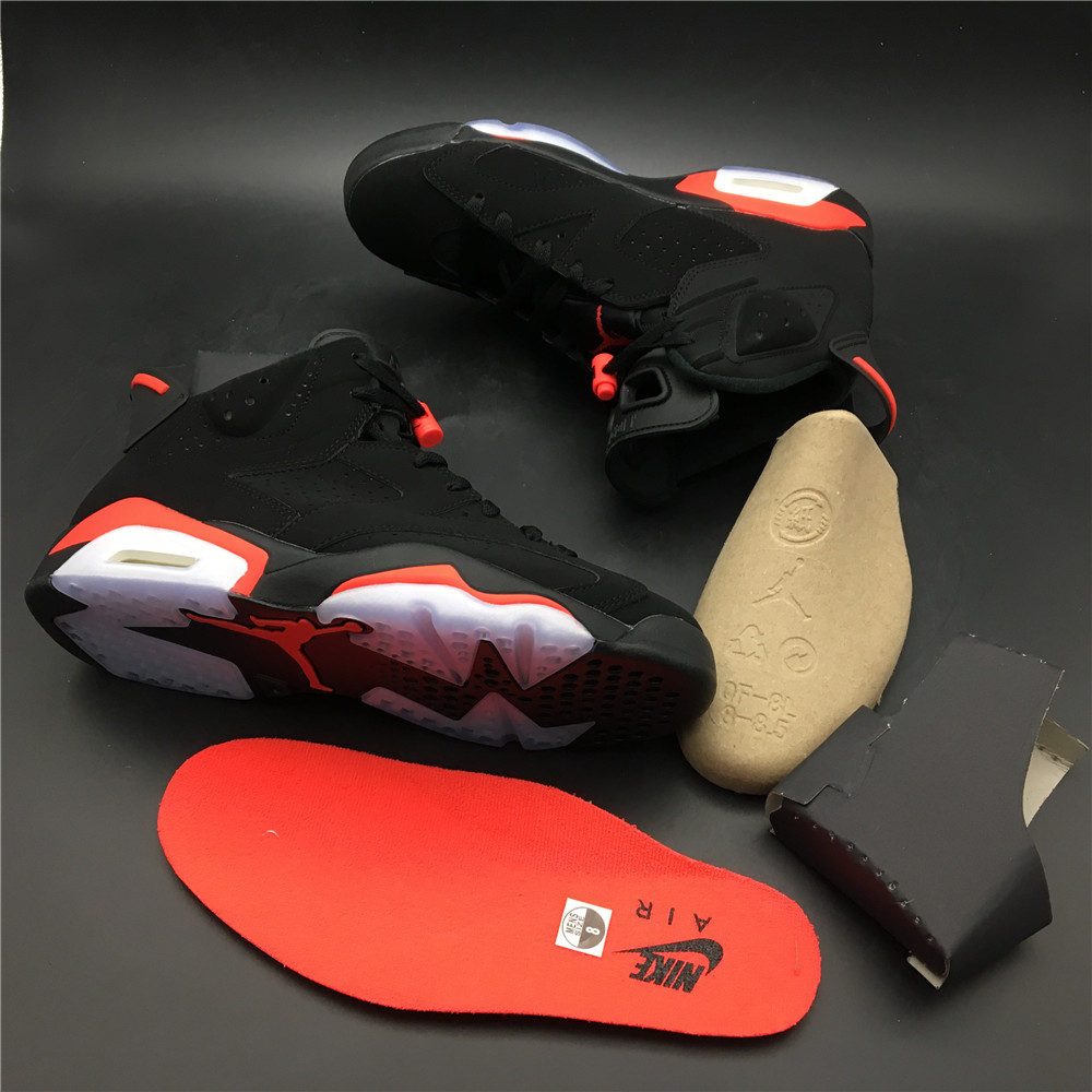 Jordan 6 Retro Black Infrared (2019) - 384664-060