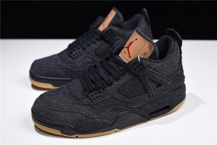 Levi´s x Air Jordan 4 ´black´ AO2571-001