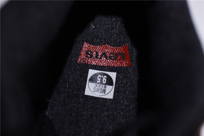 Levi´s x Air Jordan 4 ´black´ AO2571-001