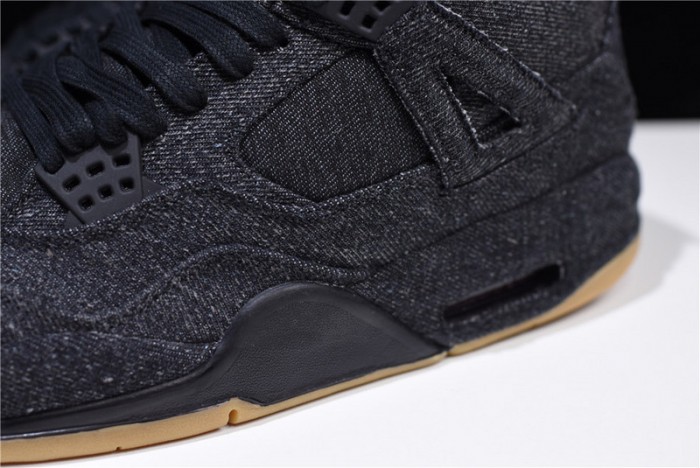 Levi´s x Air Jordan 4 ´black´ AO2571-001
