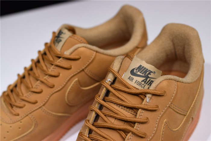 Nike Air Force 1 ´07 WB Flax/Flax-Gum Wheat Basketball Shoes AA4061-200