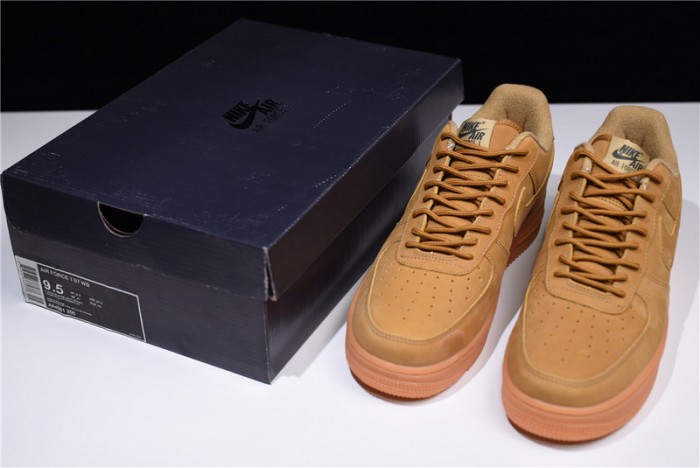 Nike Air Force 1 ´07 WB Flax/Flax-Gum Wheat Basketball Shoes AA4061-200
