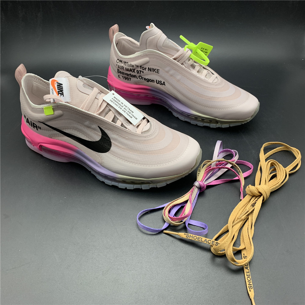 Off-White Nike Air Max 97 Rose AJ4585-600