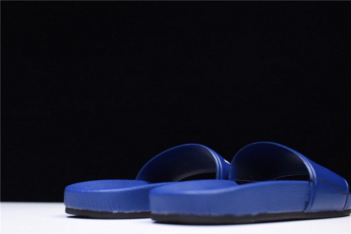 BLG Logo leather slip-on sandals blue 500578 WAM00 4045