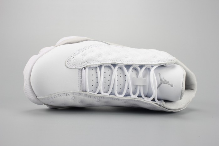 Air Jordan 13 Low"Pure Money" white mens 310810-100