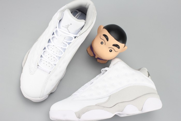Air Jordan 13 Low"Pure Money" white mens 310810-100