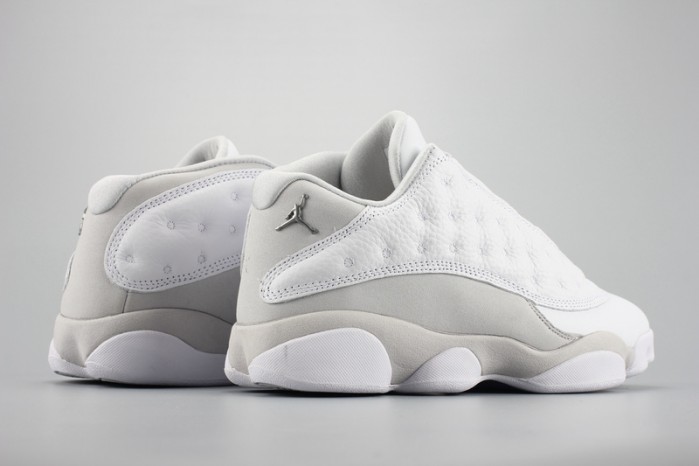 Air Jordan 13 Low"Pure Money" white mens 310810-100