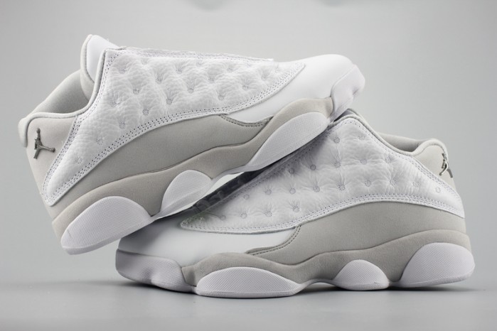 Air Jordan 13 Low"Pure Money" white mens 310810-100