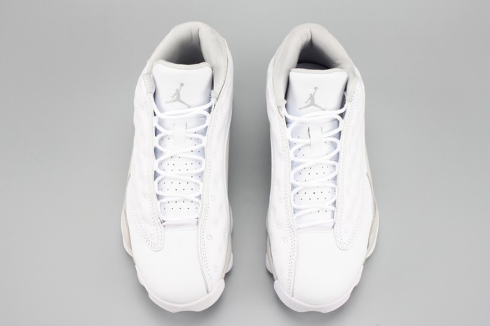 Air Jordan 13 Low"Pure Money" white mens 310810-100