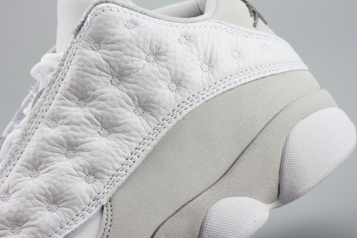Air Jordan 13 Low"Pure Money" white mens 310810-100
