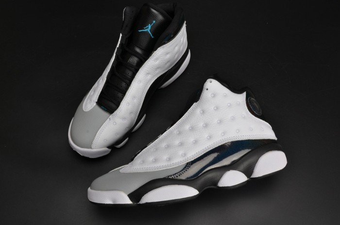 Air Jordan 13 Retro "Barons Hologram" white/grey mens 414571-115