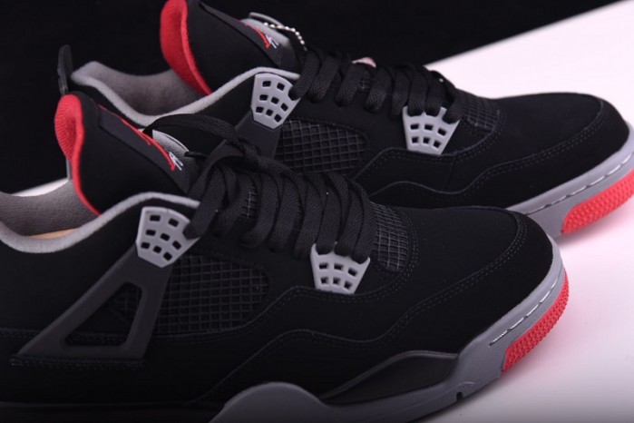 Air Jordan 4 Retro "bred 2012 Release" - Air Jordan - 308497-089