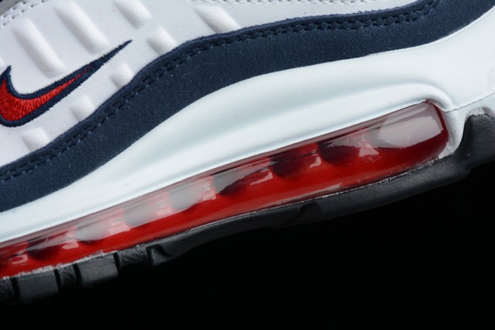 NIKE AIR MAX 98 "GUNDAM" White/University Red 640744-100