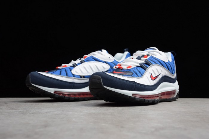 NIKE AIR MAX 98 "GUNDAM" White/University Red 640744-100
