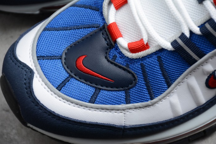 NIKE AIR MAX 98 "GUNDAM" White/University Red 640744-100