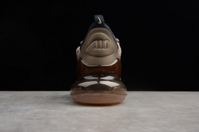 NIKE mens Air Max 270 "Sepia Stone" Black/ Summit White AH8050-200