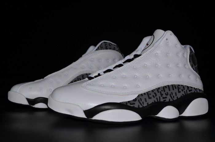 AIR JORDAN 13 RETRO SNGL DAY "LOVE AND RESPECT" black/ white mens 888164-112